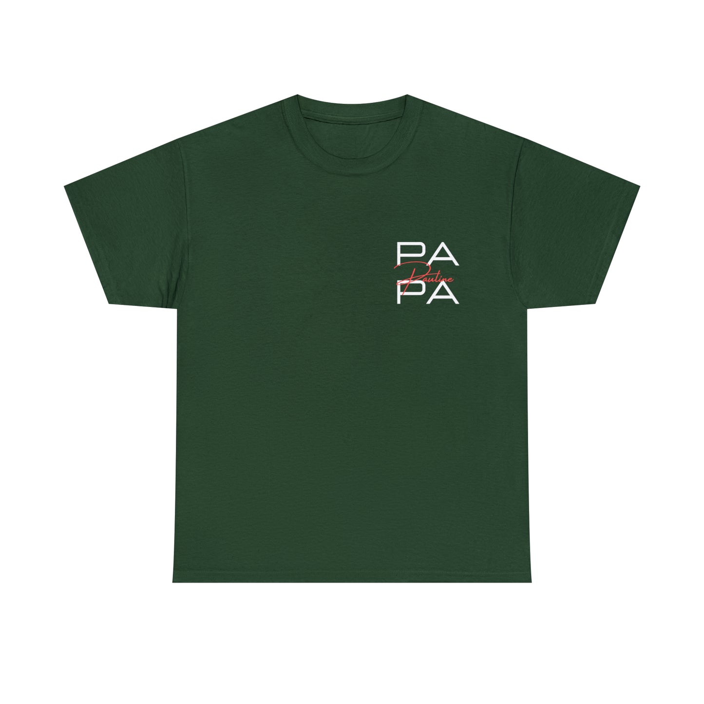 Personalisiertes Unisex T-Shirt Papa und Namen