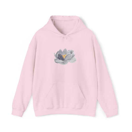 Unisex Hoodie Lotusblume Aquarell