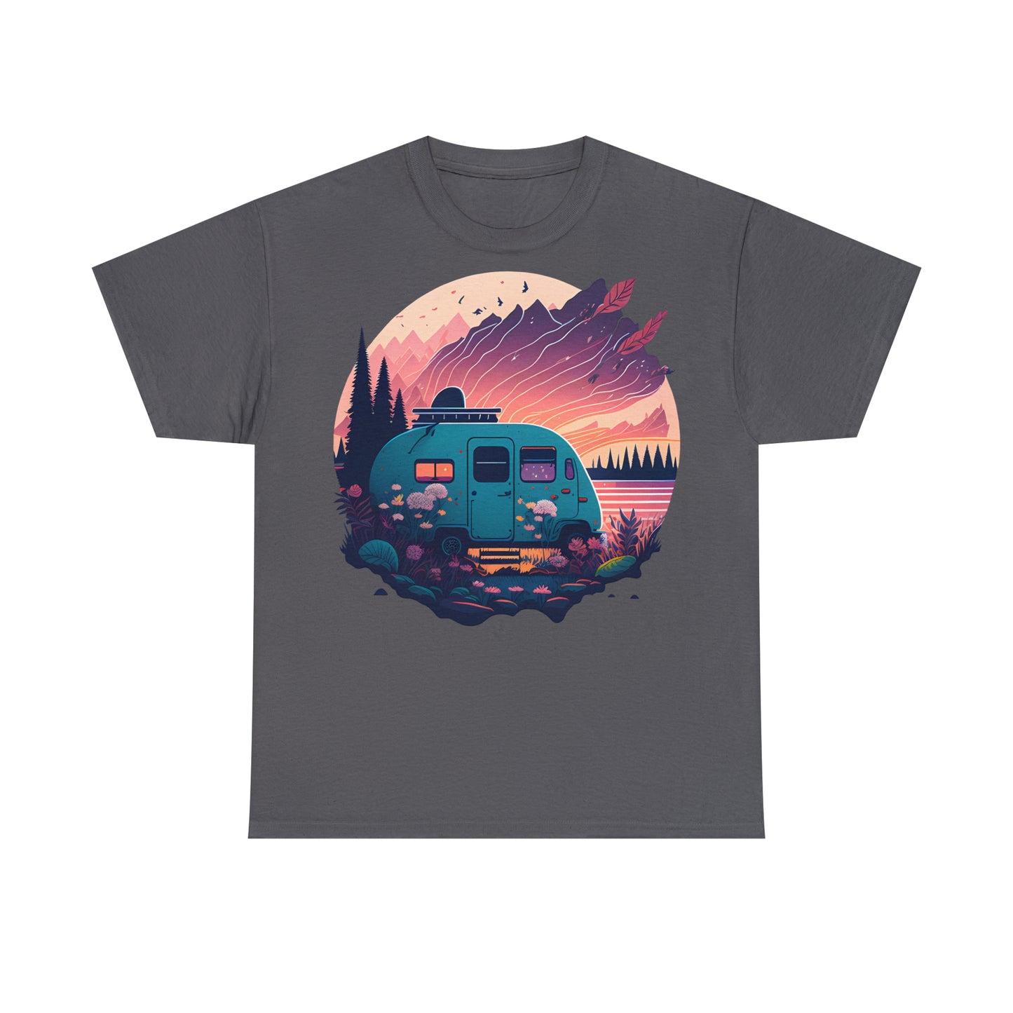 Unisex T-Shirt Camping am See