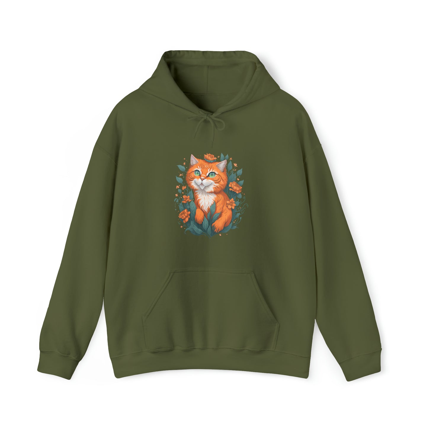 Unisex Hoodie Ginger Cat