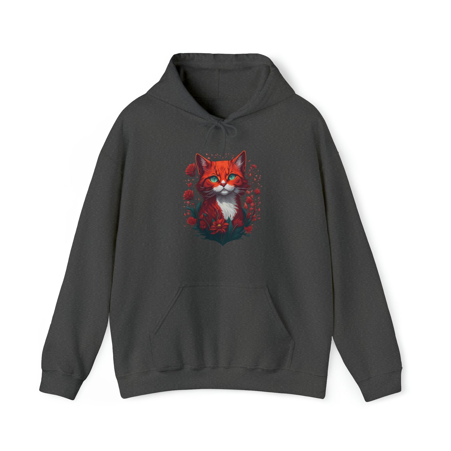 Unisex Hoodie Roter Kater