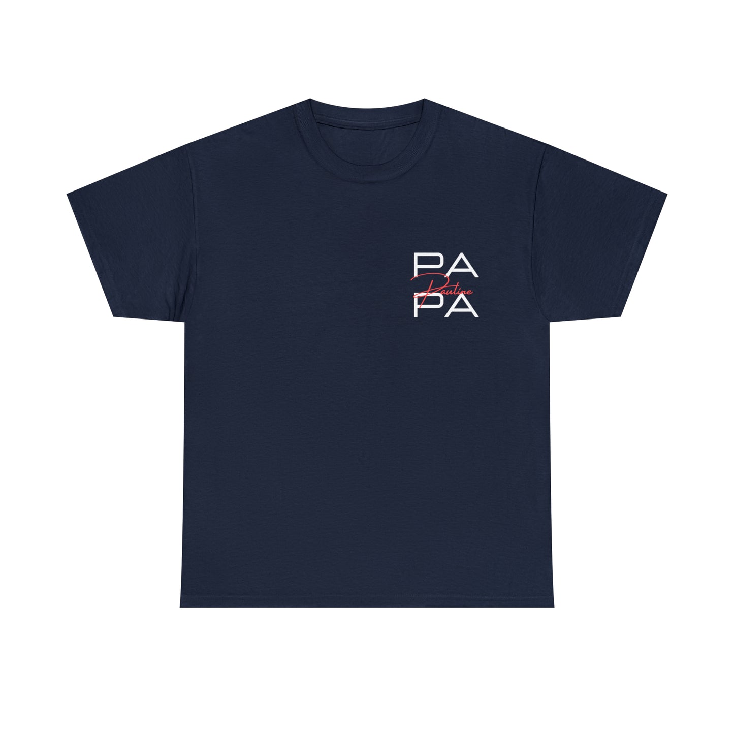 Personalisiertes Unisex T-Shirt Papa und Namen