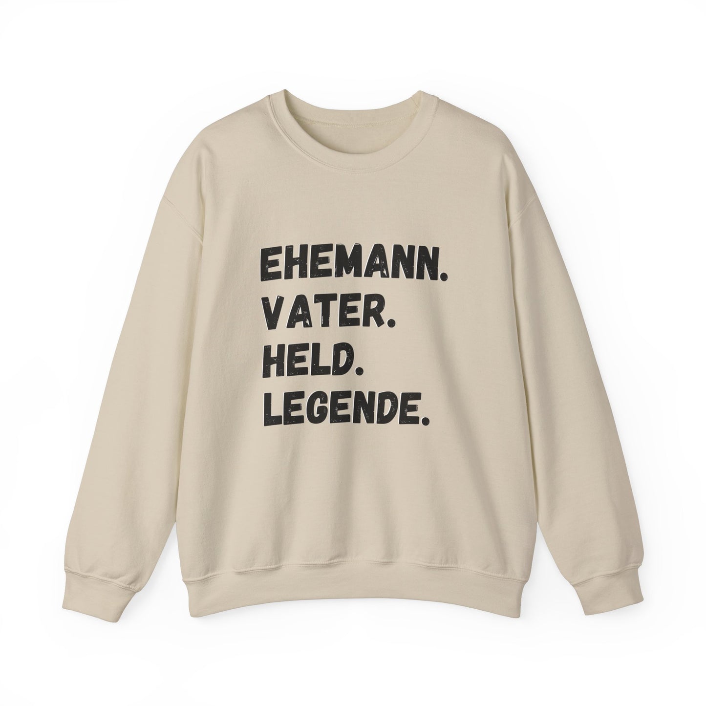 Unisex T-Shirt Ehemann. Vater. Held. Legende.