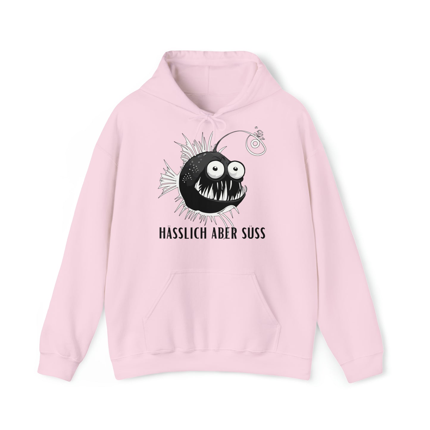 Unisex Hoodie Anglerfisch "hässlich aber süß"