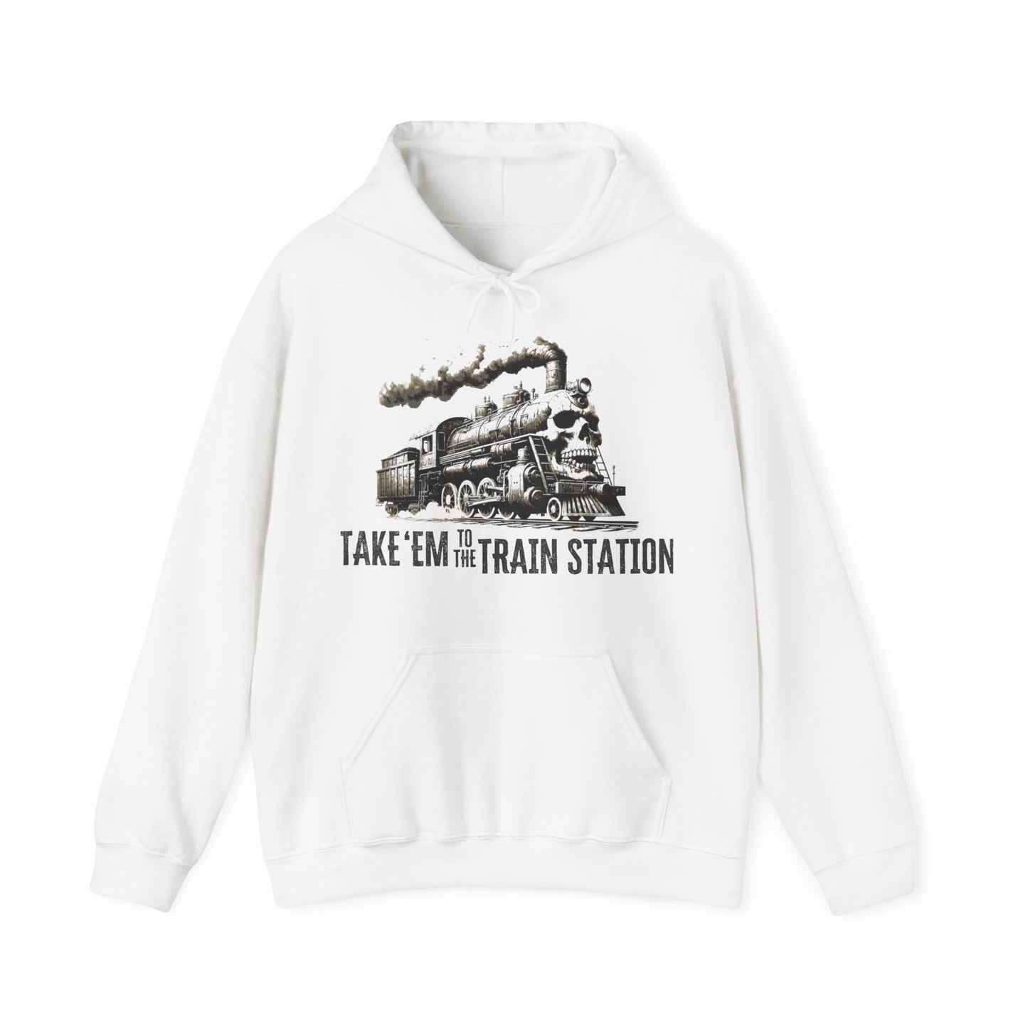 Unisex Hoodie Take 'em to the train station