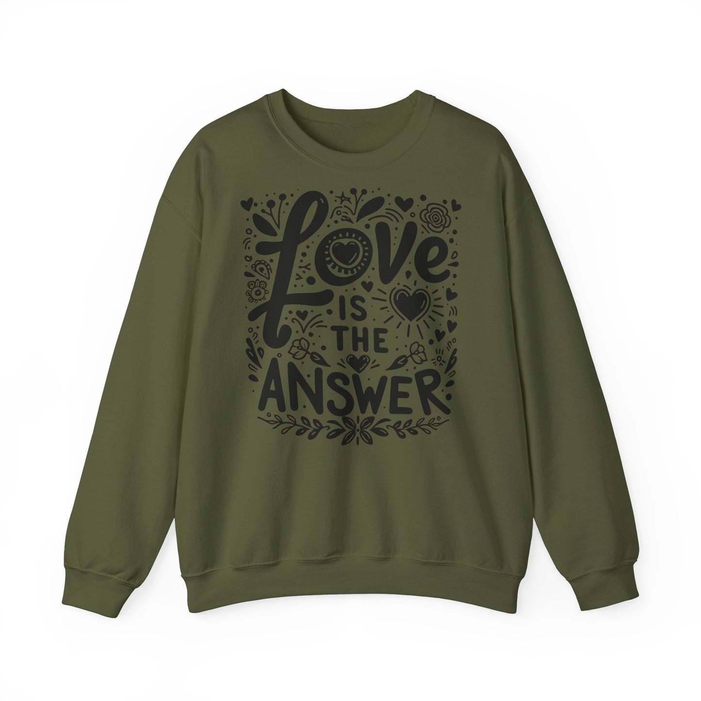 Unisex Sweatshirt Love ist the Answer