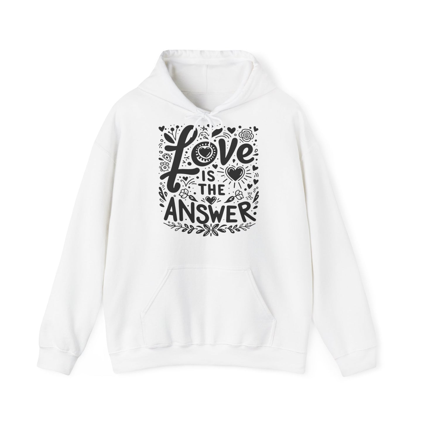 Unisex Hoodie Love ist the Answer