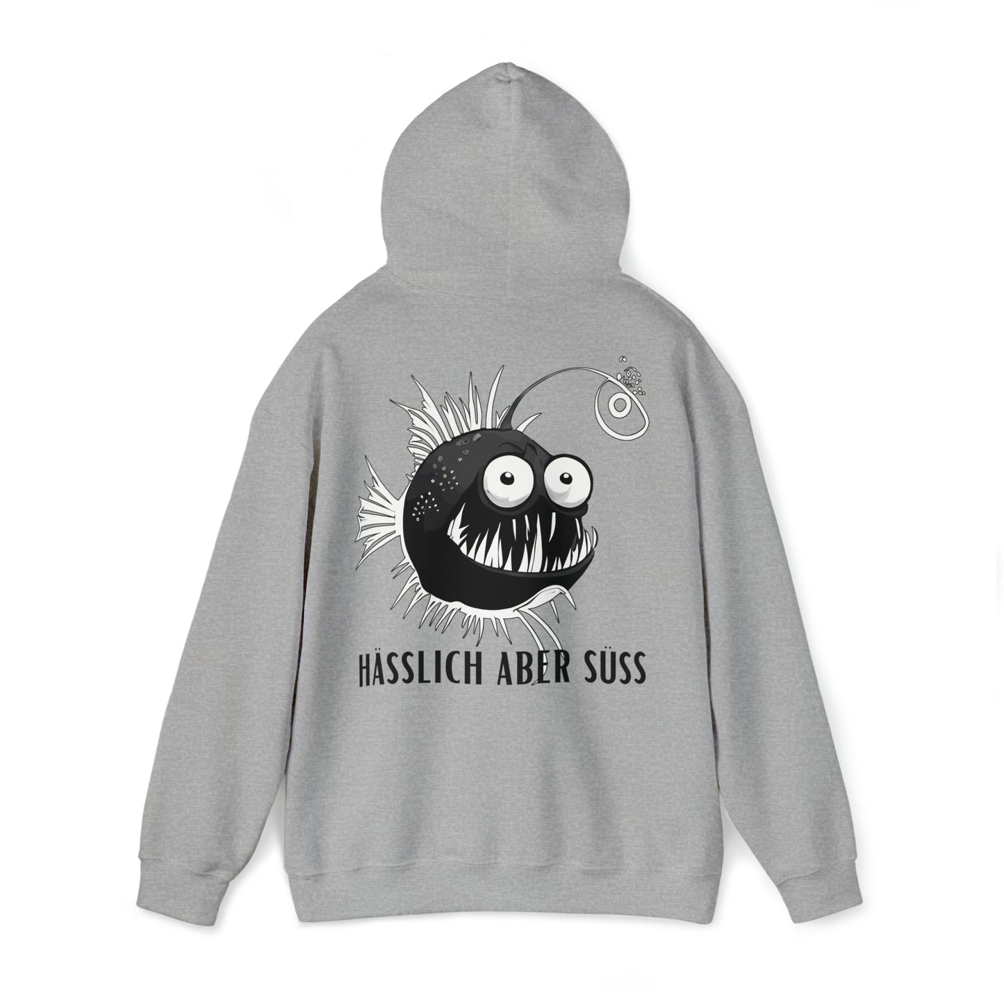 Unisex Hoodie Anglerfisch "hässlich aber süß"