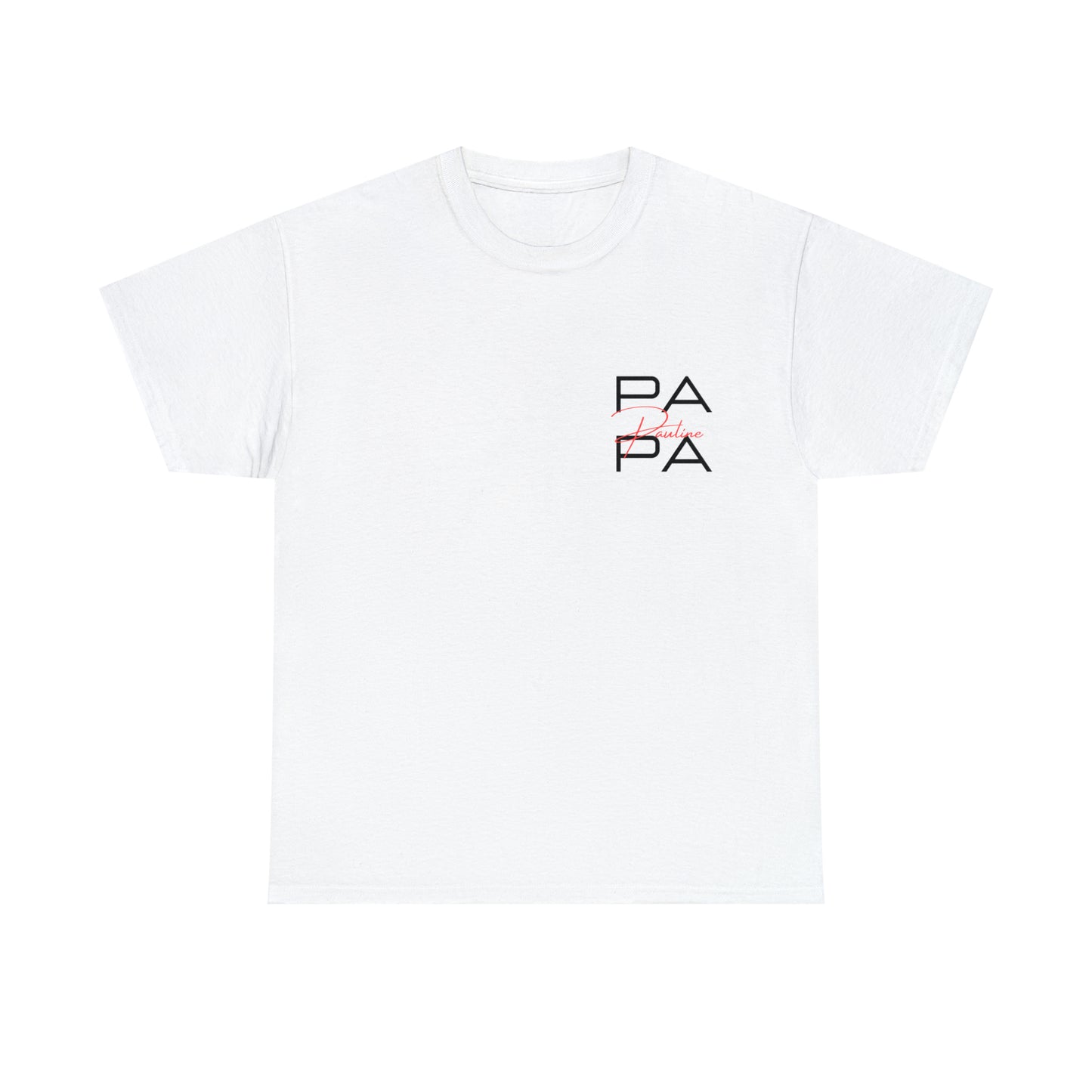 Personalisiertes Unisex T-Shirt Papa und Namen