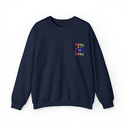 Unisex Sweatshirt Love is love