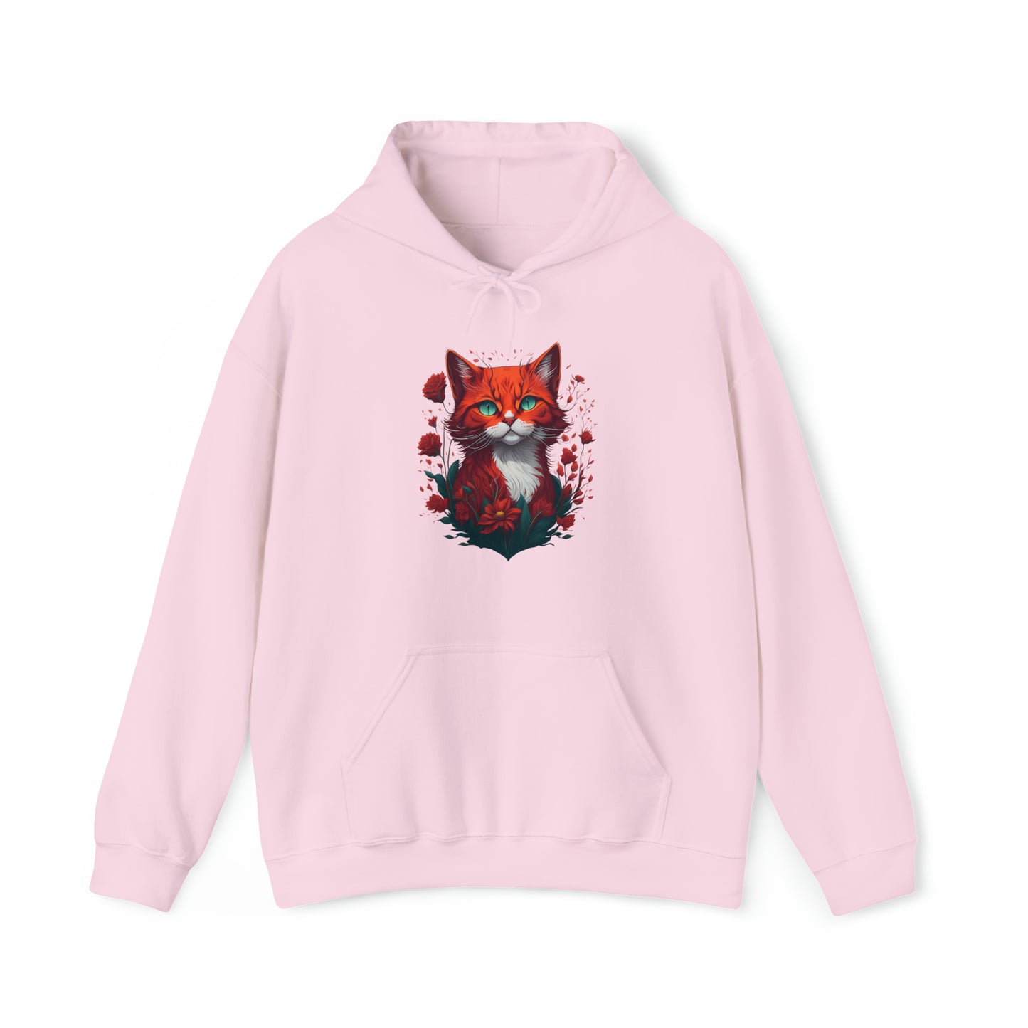 Unisex Hoodie Roter Kater