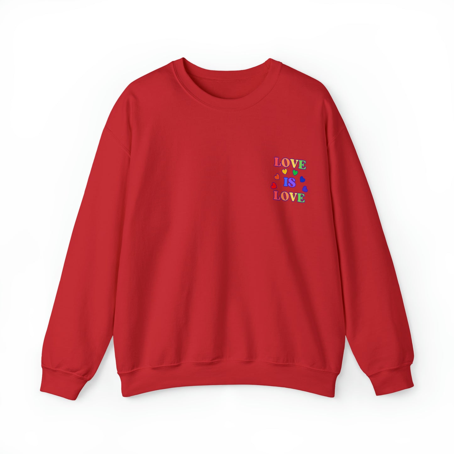 Unisex Sweatshirt Love is love