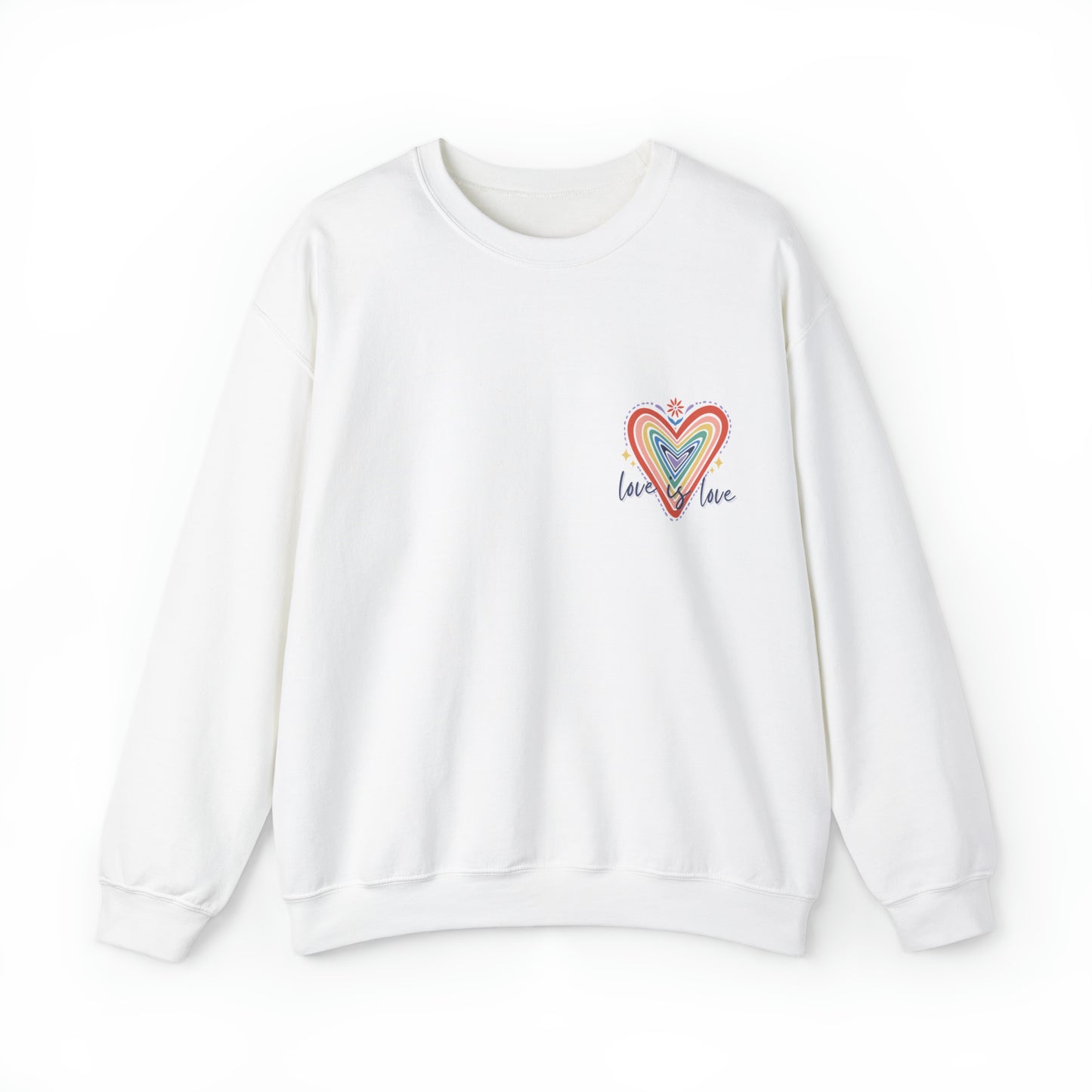 Unisex Sweatshirt Love is love