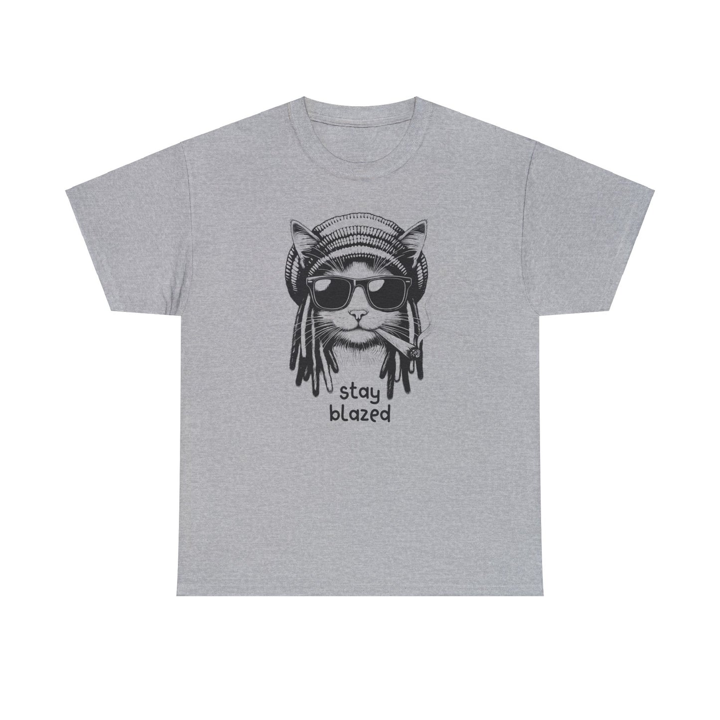 Unisex T-Shirt Rasta-Cat stay blazed