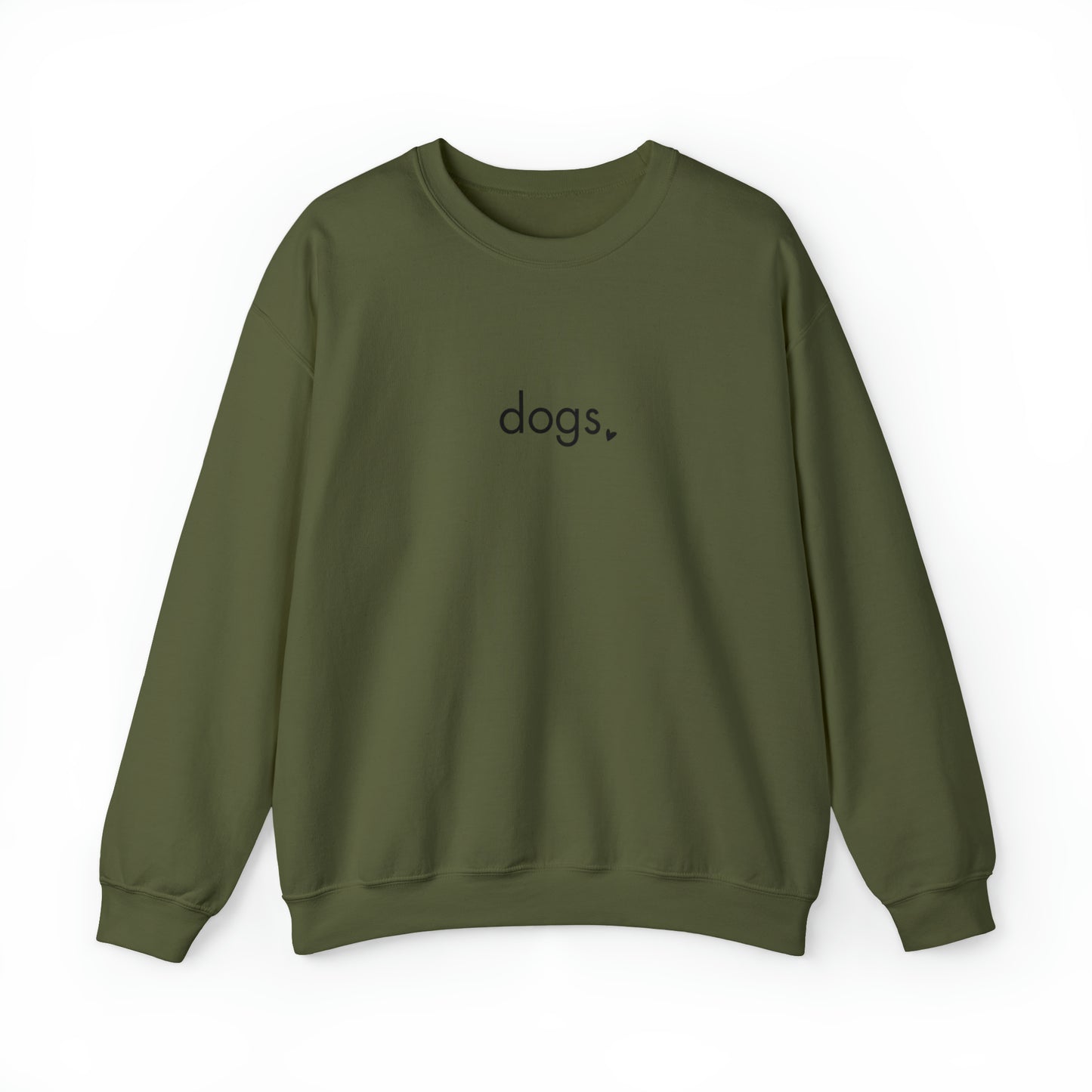 Unisex Sweatshirt Dogs Herz