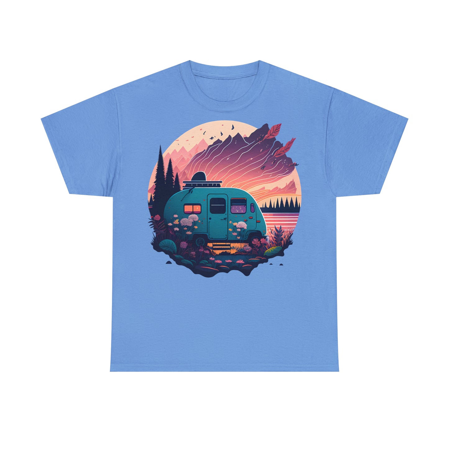 Unisex T-Shirt Camping am See
